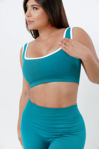 TOP SIN COSTURAS (SEAMLESS) - VERDE